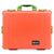 Pelican 1600 Case, Orange with Lime Green Handle & Latches ColorCase 