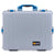 Pelican 1600 Case, Silver with Blue Handle & Latches ColorCase 