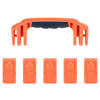 Pelican 1605 Air Replacement Handle & Latches, Orange, Push-Button (Set of 1 Handle, 5 Latches) ColorCase