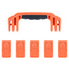 Pelican 1605 Air Replacement Handle & Latches, Orange, Push-Button (Set of 1 Handle, 5 Latches) ColorCase