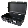 Pelican 1605 Air Case, Black with Silver Handle & Latches None (Case Only) ColorCase 016050-0000-110-180