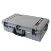 Pelican 1605 Air Case, Silver with Black Handle & Latches ColorCase