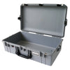 Pelican 1605 Air Case, Silver with Black Handle & Latches None (Case Only) ColorCase 016050-0000-180-110