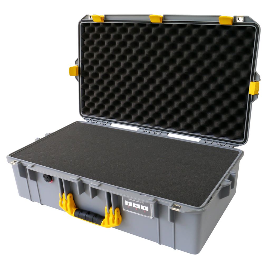 Pelican 1605 Air Case, Black with Red Handle & Latches