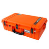 Pelican 1605 Air Case, Orange with Black Handle & Latches ColorCase