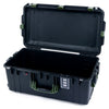 Pelican 1606 Air Case, Black with OD Green Handles & Latches None (Case Only) ColorCase 016060-0000-110-130