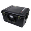 Pelican 1607 Air Case, Black with OD Green Handles & Latches ColorCase