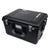 Pelican 1607 Air Case, Black with Silver Handles & Latches ColorCase 