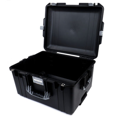 Pelican 1607 Air Case, Black with Silver Handles & Latches None (Case Only) ColorCase 016070-0000-110-180