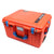 Pelican 1607 Air Case, Orange with Blue Handles & Latches ColorCase 