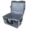 Pelican 1607 Air Case, Silver with OD Green Handles & Latches None (Case Only) ColorCase 016070-0000-180-130