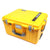 Pelican 1607 Air Case, Yellow with Silver Handles & Latches ColorCase 