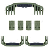 Pelican 1610 Replacement Handles & Latches, OD Green (Set of 3 Handles, 4 Latches) ColorCase