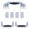Pelican 1610 Replacement Handles & Latches, Silver (Set of 3 Handles, 4 Latches) ColorCase