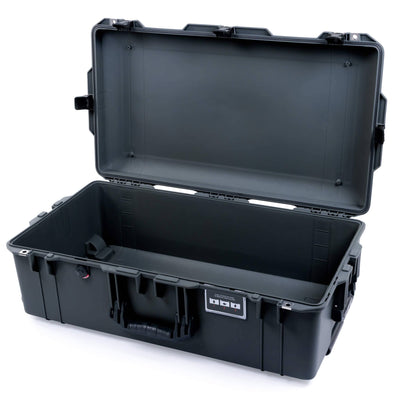 Pelican 1615 Air Case, Charcoal with Black Handles & Push-Button Latches None (Case Only) ColorCase 016150-0000-520-110