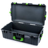 Pelican 1615 Air Case, Charcoal with Lime Green Handles & Latches None (Case Only) ColorCase 016150-0000-520-300