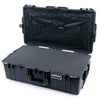 Pelican 1615 Air Case, Charcoal with OD Green Handles & Latches Pick & Pluck Foam with Combo-Pouch Lid Organizer ColorCase 016150-0301-520-130