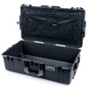 Pelican 1615 Air Case, Charcoal with Silver Handles & Push-Button Latches Combo-Pouch Lid Organizer Only ColorCase 016150-0300-520-180