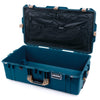 Pelican 1615 Air Case, Indigo with Desert Tan Handles & Latches Combo-Pouch Lid Organizer Only ColorCase 016150-0300-500-310
