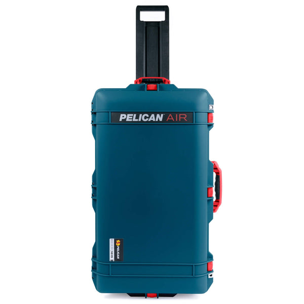 Pelican 1615 Air Case, Indigo with Red Handles & Latches