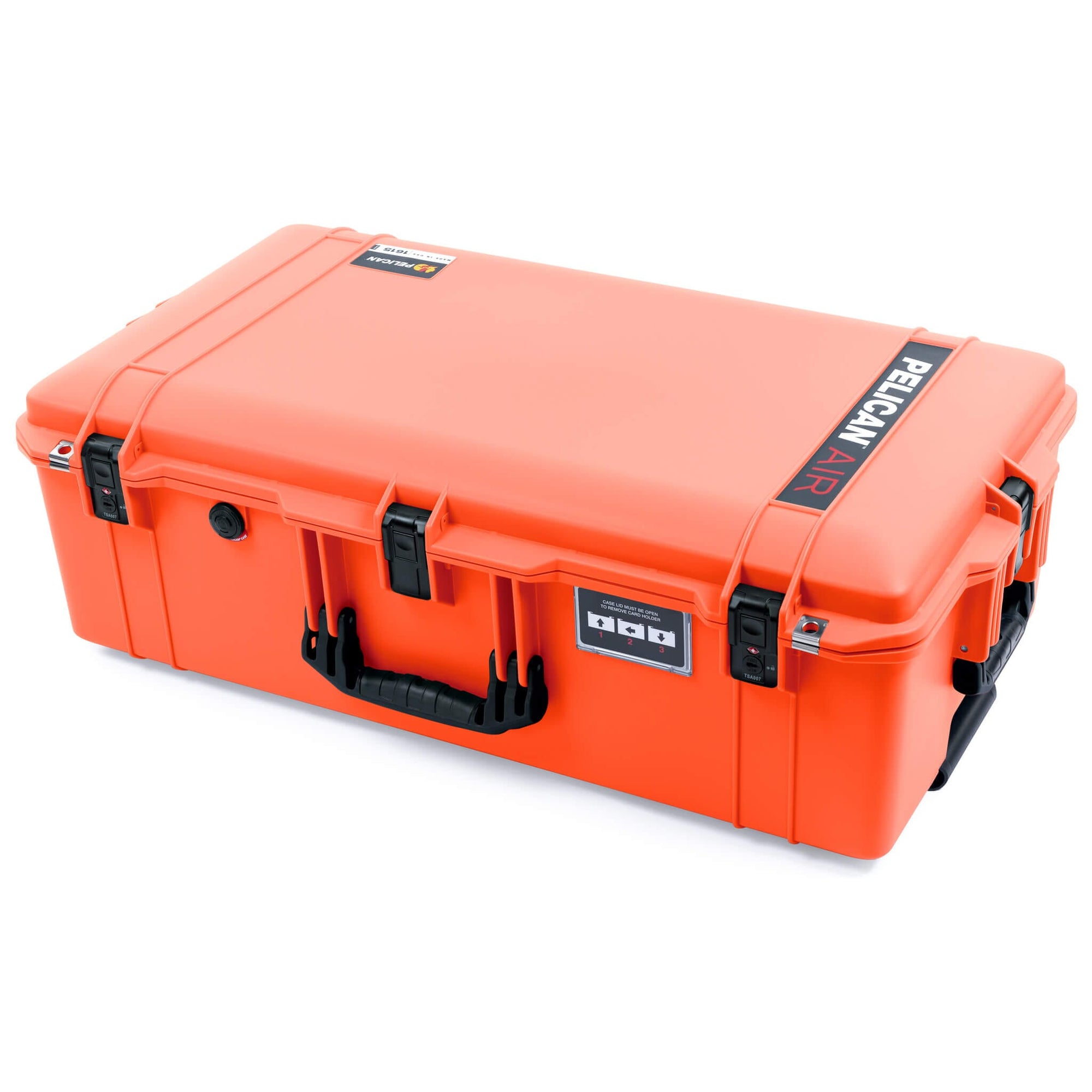 Pelican 1615 Air Case, Orange, TSA Locking Latches ColorCase 