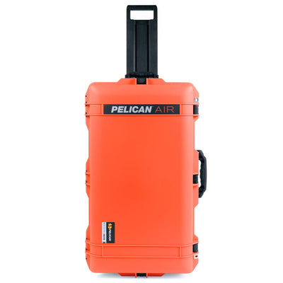 Pelican 1615 Air Case, Orange with Black Handles & Latches ColorCase