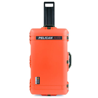 Pelican 1615 Air Case, Orange with OD Green Handles & Latches ColorCase
