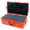Pelican 1615 Air Case, Orange Pick & Pluck Foam with Mesh Lid Organizer ColorCase 016150-0101-150-150