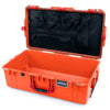 Pelican 1615 Air Case, Orange with Red Handles & Latches Mesh Lid Organizer Only ColorCase 016150-0100-150-320