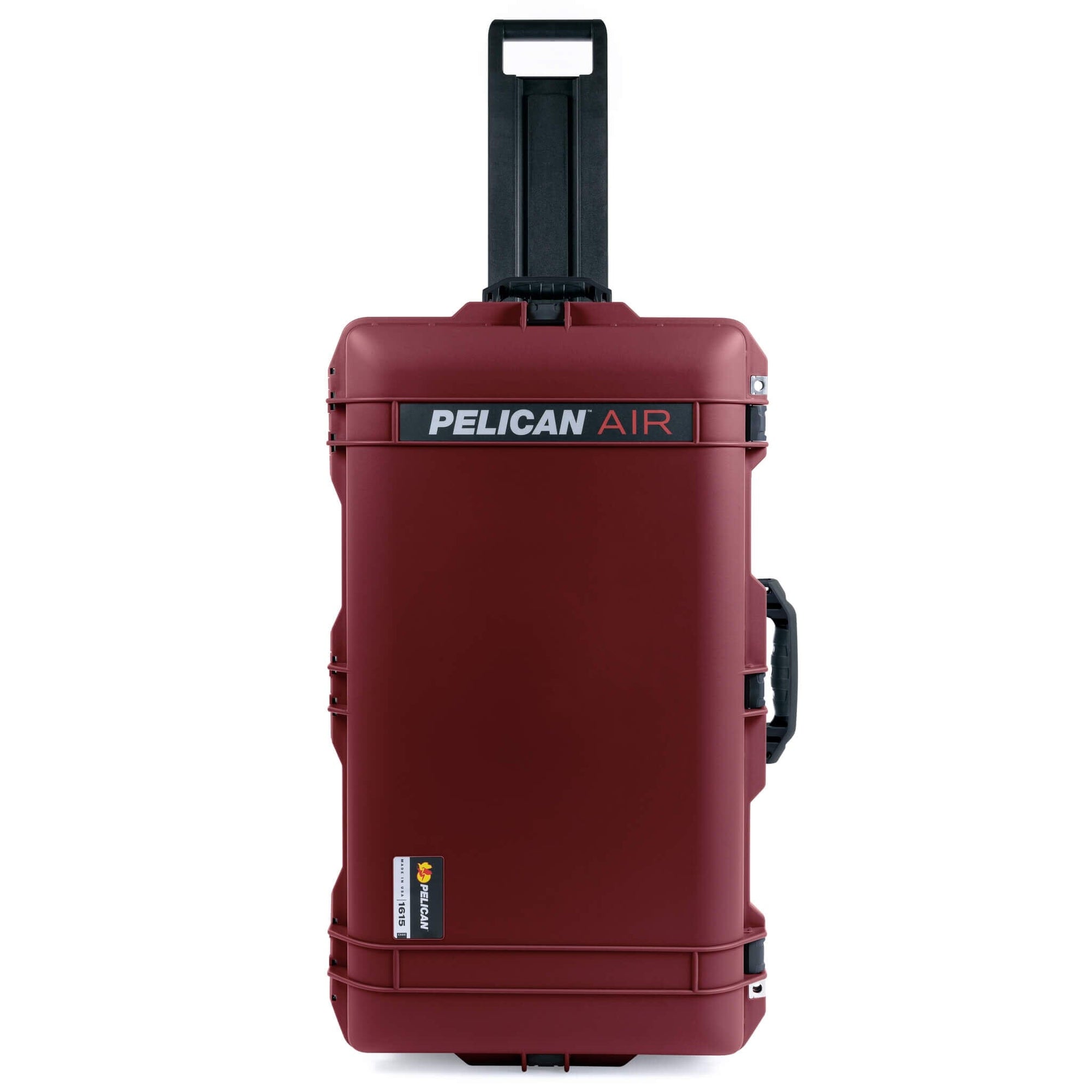 Pelican 1615 Air Case, Oxblood with Black Handles & Push-Button Latches ColorCase