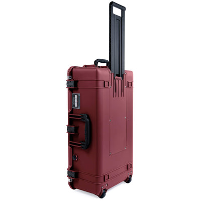 Pelican 1615 Air Case, Oxblood with Black Handles & Push-Button Latches ColorCase