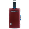 Pelican 1615 Air Case, Oxblood with Blue Handles & Latches ColorCase
