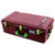 Pelican 1615 Air Case, Oxblood with Lime Green Handles & Latches ColorCase 