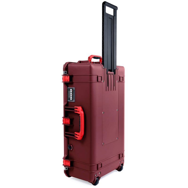 Pelican 1615 Air Case, Oxblood with Red Handles & Latches ColorCase 