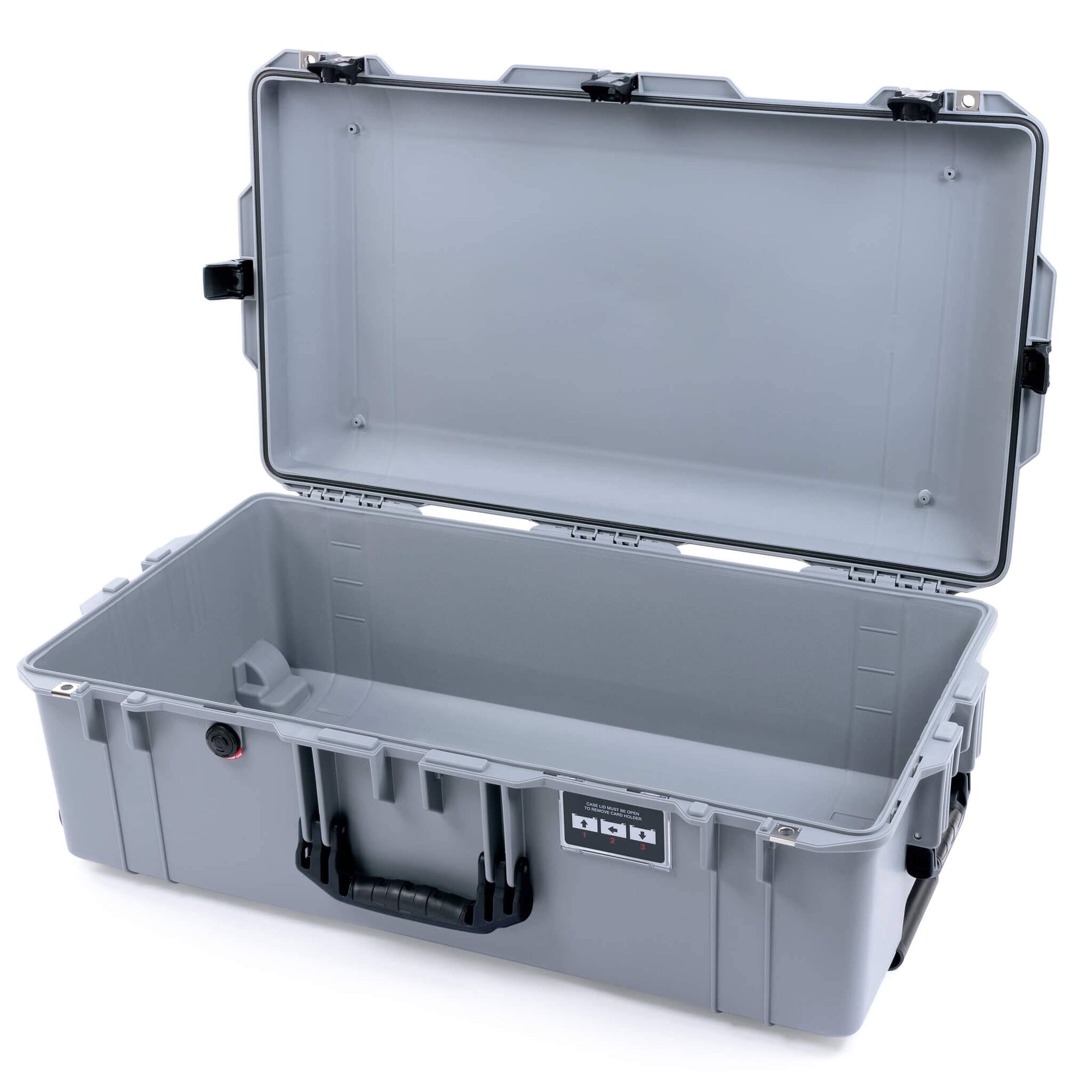 Pelican 1615 Air Case, Silver, TSA Locking Latches None (Case Only) ColorCase 016150-0000-180-L10