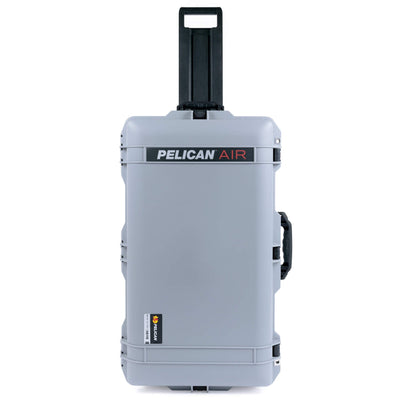 Pelican 1615 Air Case, Silver with Black Handles & Latches ColorCase