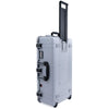 Pelican 1615 Air Case, Silver with Black Handles & Latches ColorCase