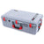 Pelican 1615 Air Case, Silver with Red Handles & Latches ColorCase 