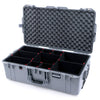 Pelican 1615 Air Case, Silver TrekPak Divider System with Convoluted Lid Foam ColorCase 016150-0020-180-180