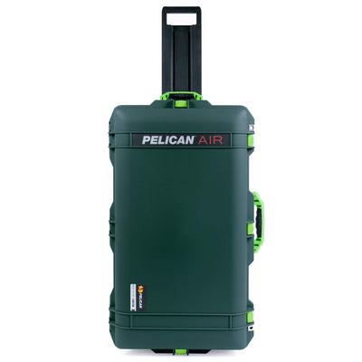 Pelican 1615 Air Case, Trekking Green with Lime Green Handles & Latches ColorCase