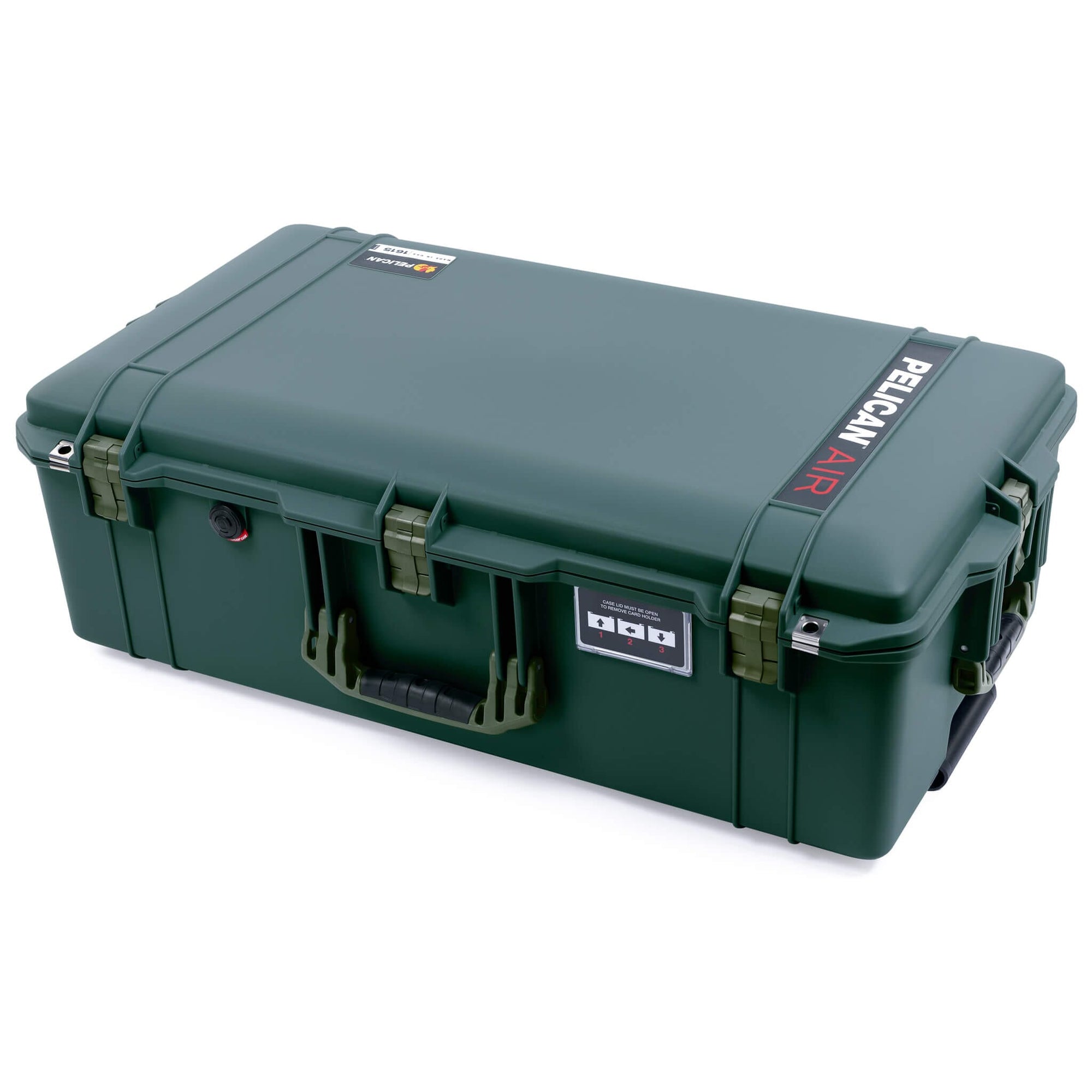 Pelican 1615 Air Case, Trekking Green with OD Green Handles & Latches ColorCase 