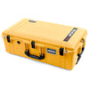 Pelican 1615 Air Case, Yellow with Black Handles & Latches ColorCase