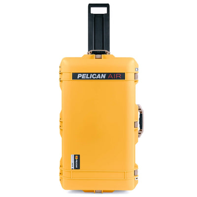Pelican 1615 Air Case, Yellow with Desert Tan Handles & Latches ColorCase