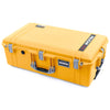 Pelican 1615 Air Case, Yellow with Silver Handles & Latches ColorCase