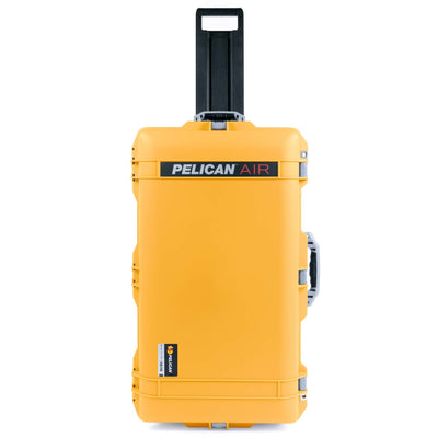 Pelican 1615 Air Case, Yellow with Silver Handles & Latches ColorCase