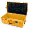 Pelican 1615 Air Case, Yellow Mesh Lid Organizer Only ColorCase 016150-0100-240-240