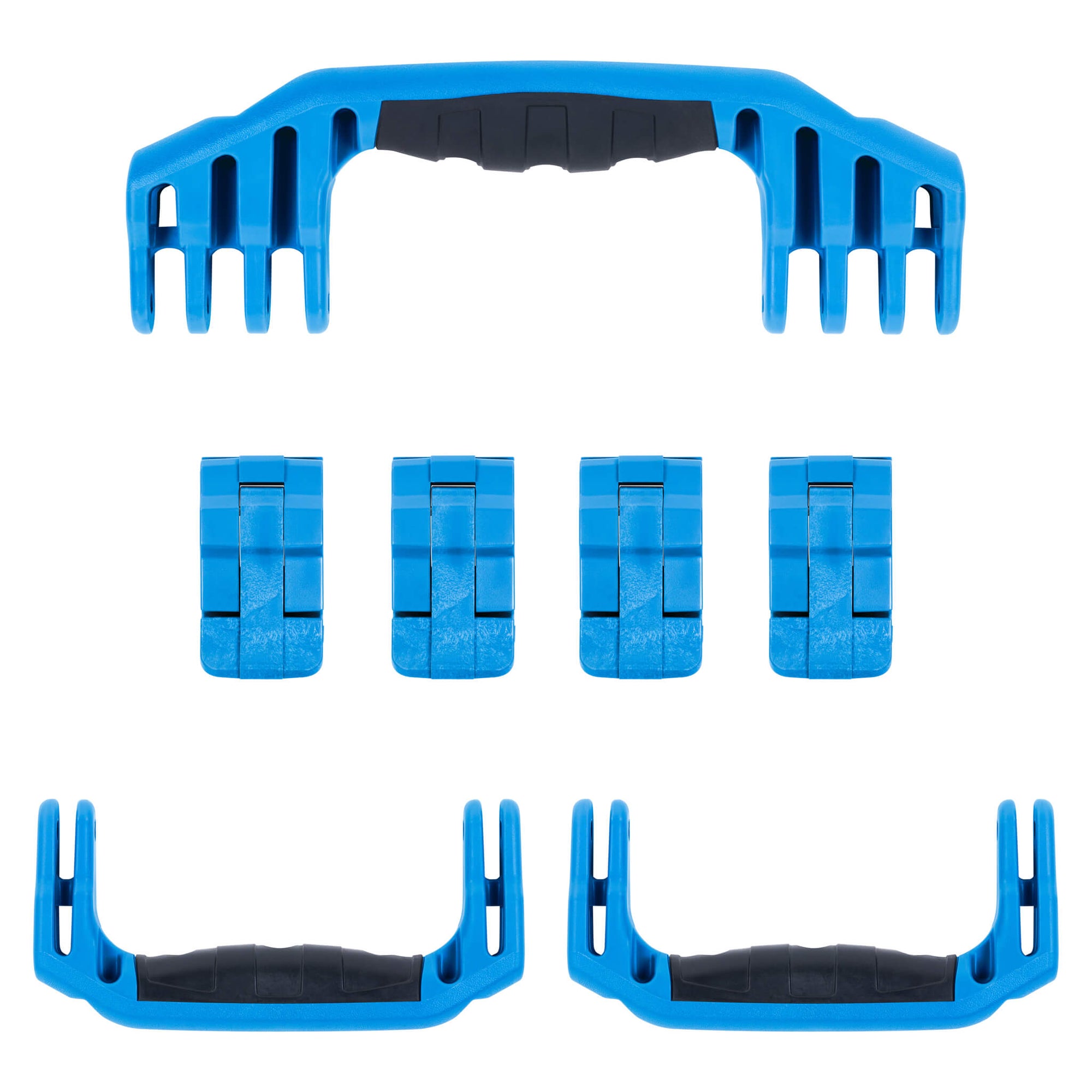 Pelican 1620 Replacement Handles & Latches, Blue (Set of 3 Handles, 4 Latches) ColorCase 