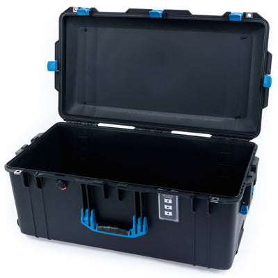 Pelican 1626 Air Case, Black with Blue Handles & Latches None (Case Only) ColorCase 016260-0000-110-120