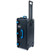 Pelican 1626 Air Case, Black with Blue Handles & Latches ColorCase