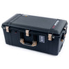 Pelican 1626 Air Case, Black with Desert Tan Handles & Latches ColorCase